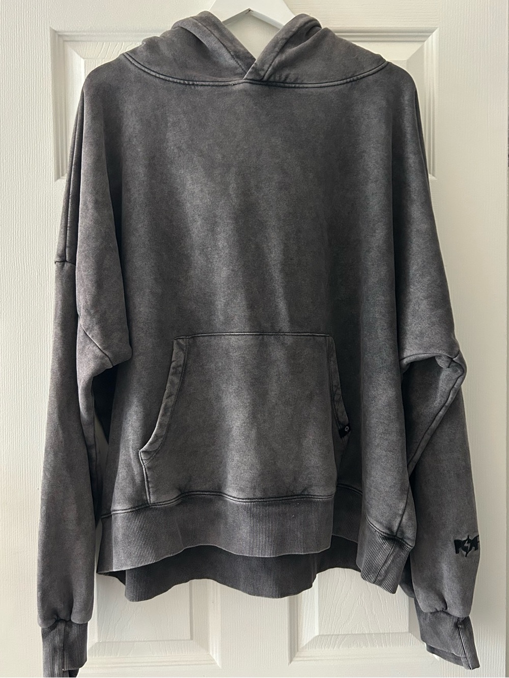 POPFLEX Cozy Boyfriend hoodie NWT - Vintage Black S/M